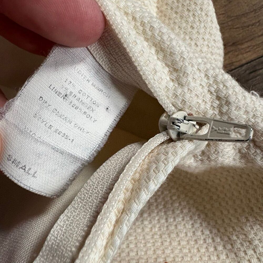 Judith March Retro Cream Butterfly Shorts Women's S Vintage Inspired Preppy Y2K - Picture 8 of 9